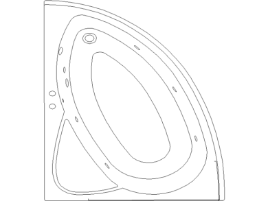 Jacuzzis DWG para esquinas: Optimización de espacios en AutoCAD