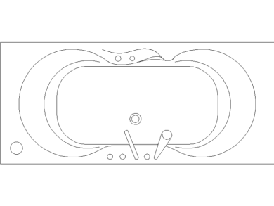 Jacuzzi DWG: Bloques CAD de hidromasaje
