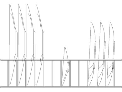 Bloques AutoCAD DWG Escurreplatos 02