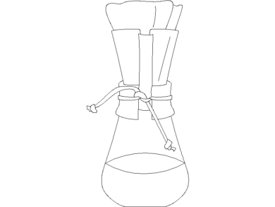 Bloques AutoCAD DWG Jarra de café