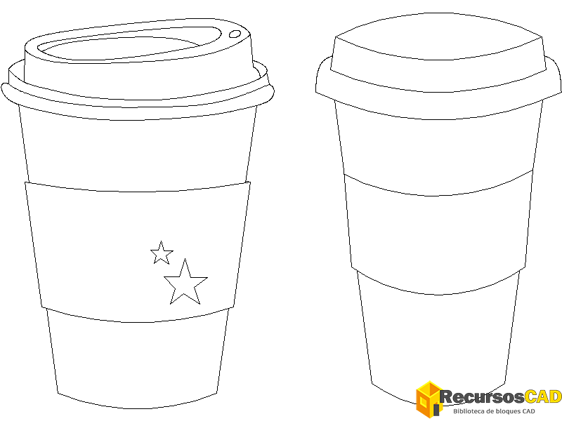 Tazas de café para llevar