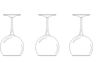 Bloques DWG de copas para AutoCAD