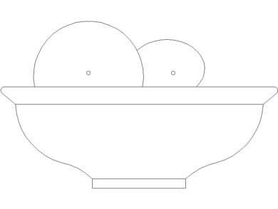 Bloques AutoCAD DWG frutero 2