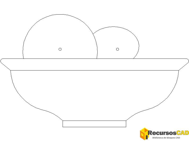 Bloques AutoCAD DWG frutero 2