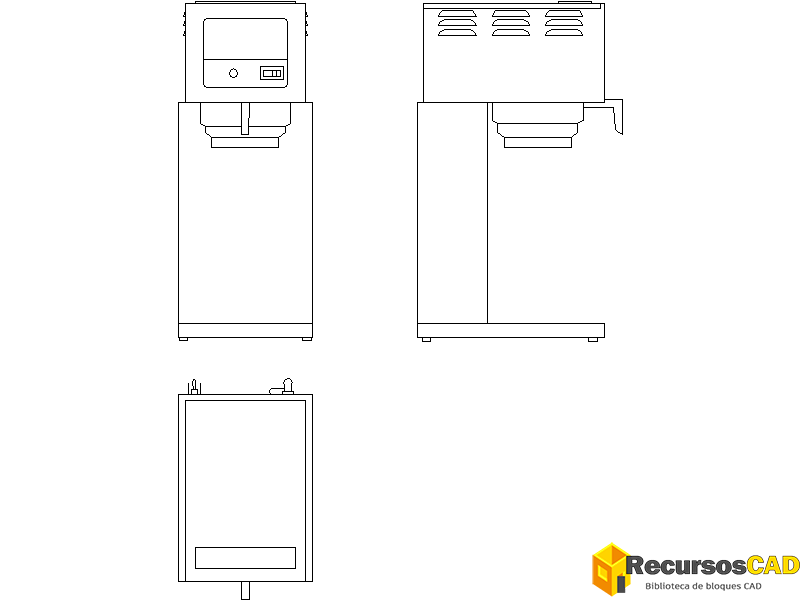 cafetera express casera para tus diseños