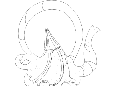 Bloques AutoCAD DWG de tetera artística