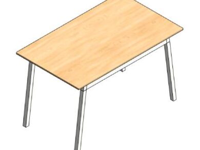 Mesa de comedor de madera