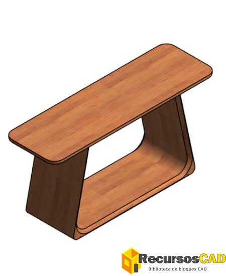 aparador madera Revit bordes