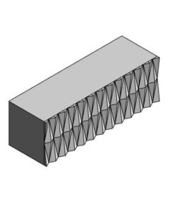 Descargar aparador madera origami Revit rfa diseño autor