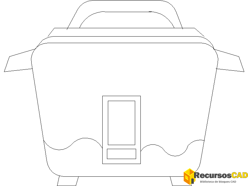 bloque AutoCAD olla lenta