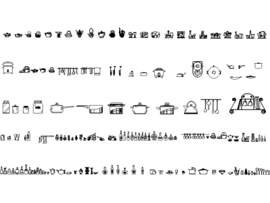 bloques AutoCAD cocina gratis