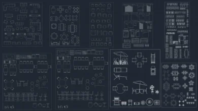 Bloques AutoCAD en DWG Gratis: +15000 Bloques CAD para Descargar