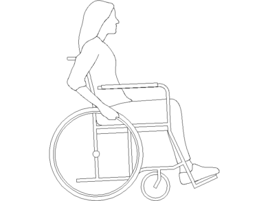 Silla rueda lateral 04