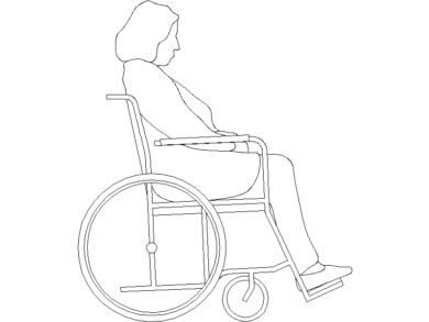 Silla rueda lateral 06