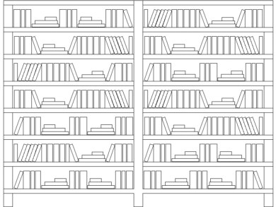 Librería doble vista en alzado DWG para AutoCAD