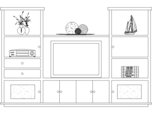 Mueble de TV Moderno