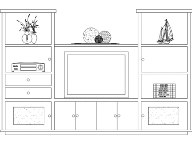 Mueble de TV Moderno