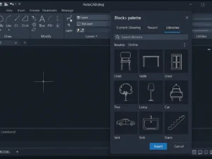 Descarga Biblioteca AutoCAD online