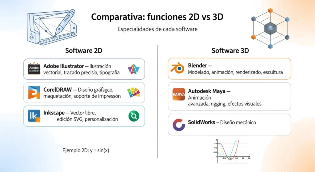Funciones 2D y 3D