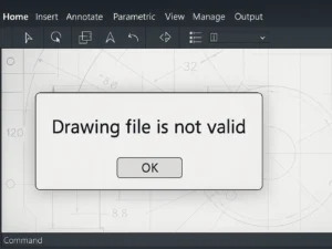 No puedo abrir DWG: soluciones recuperar archivos de AutoCAD