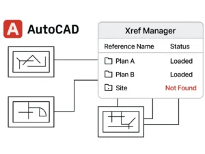 Xrefs rotas en AutoCAD