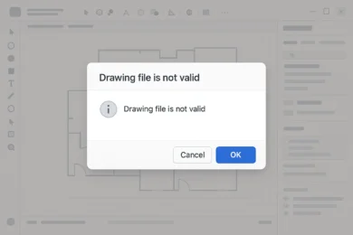 Error fatal en AutoCAD 2025: archivo dañado al guardar (solución definitiva)