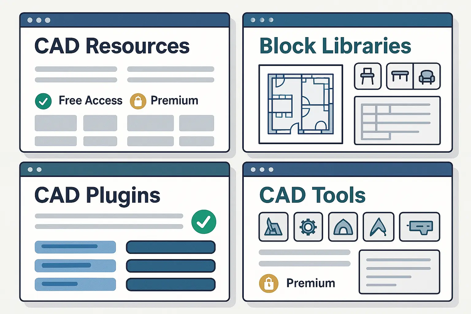 recursos CAD 2025: webs