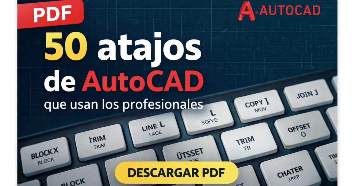 50 atajos de AutoCAD que - Atajos