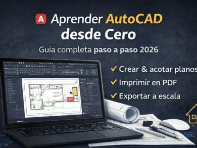 Aprender autocad - Aprender AutoCAD desde Cero — guía completa paso a paso 2026