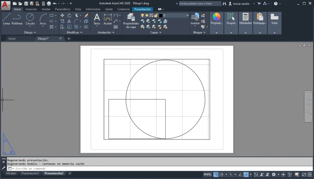 espacio papel- Aprender AutoCAD desde Cero — guía completa paso a paso 2026