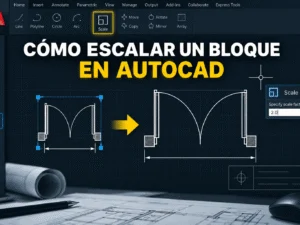 Cómo escalar un bloque en AutoCAD paso a paso