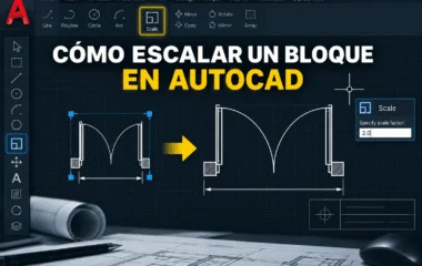Cómo escalar un bloque en AutoCAD paso a paso