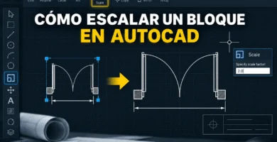 Escalar un bloque en AutoCAD - Cómo escalar un bloque en AutoCAD paso a paso - Bloque