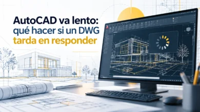 AutoCAD va lento: qué hacer si un DWG tarda en responder