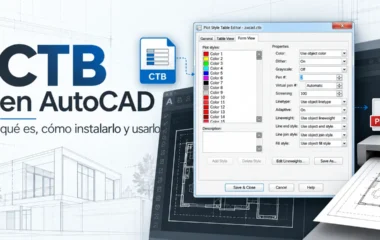 CTB en AutoCAD: qué es, cómo instalarlo y usarlo