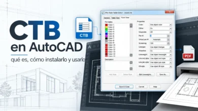 CTB en AutoCAD: qué es, cómo instalarlo y usarlo