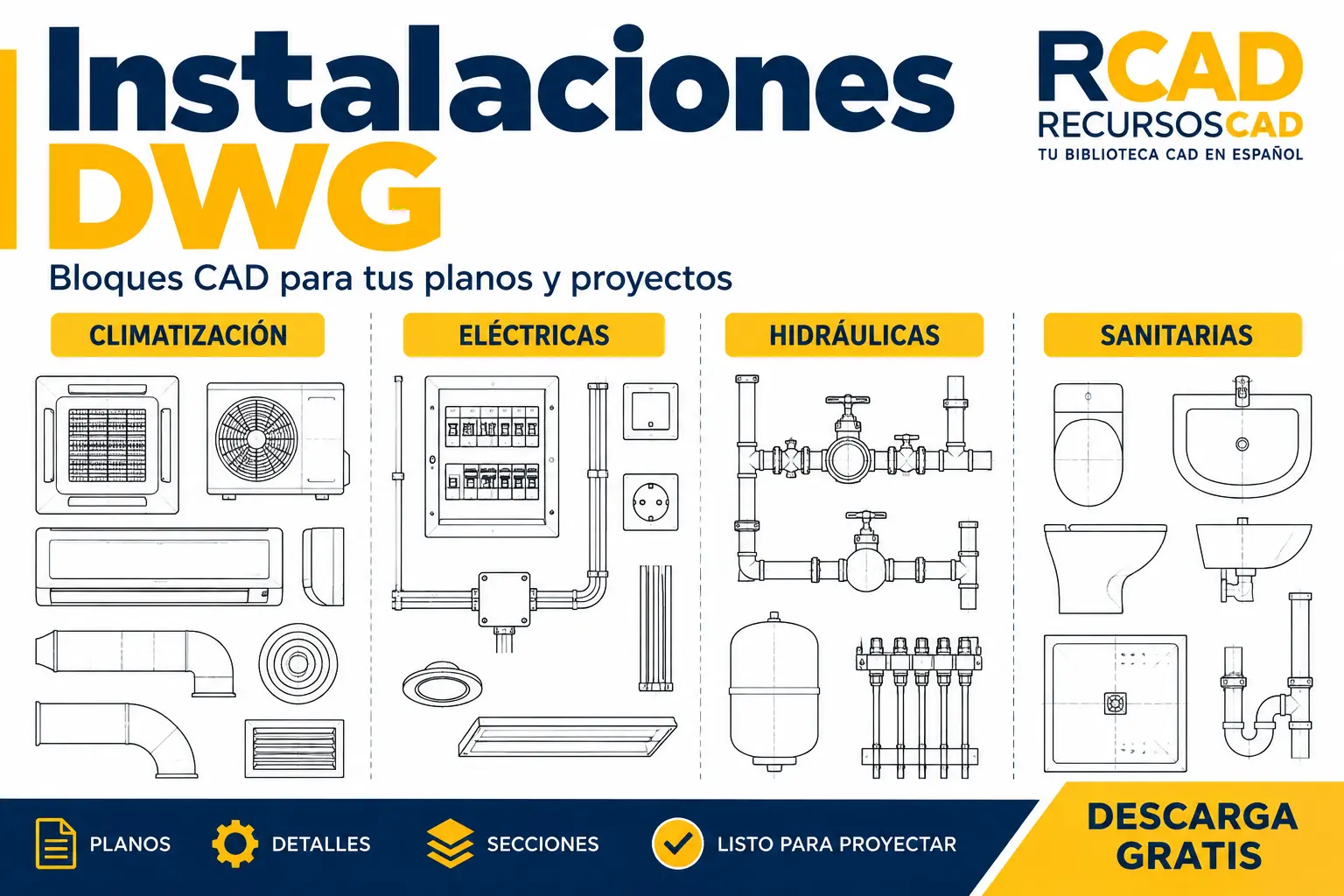 Instalaciones DWG
