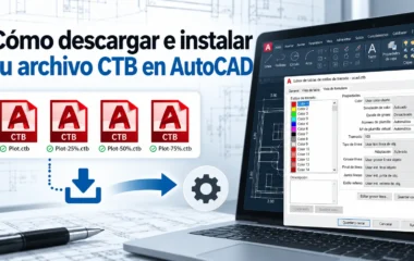 Cómo descargar e instalar tu archivo CTB en AutoCAD