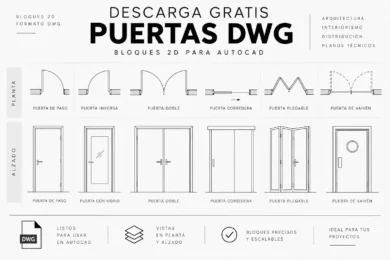 Puertas AutoCAD