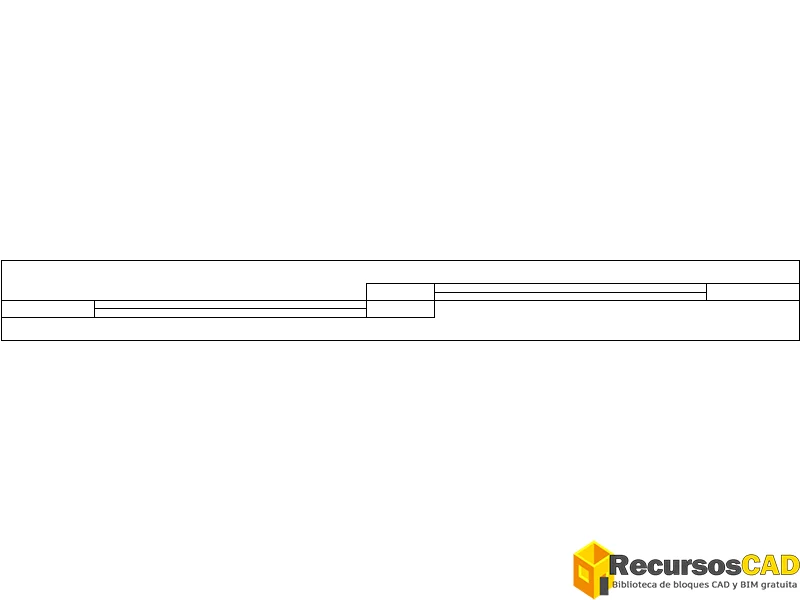 Puerta corredera en planta DWG 4 — vista previa CAD
