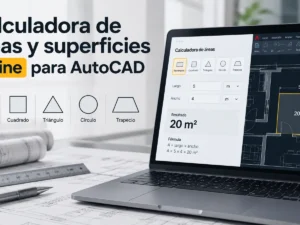 Calculadora de áreas y superficies online para AutoCAD