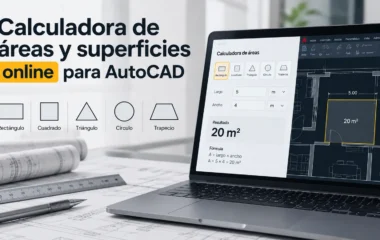 Calculadora de áreas y superficies online para AutoCAD