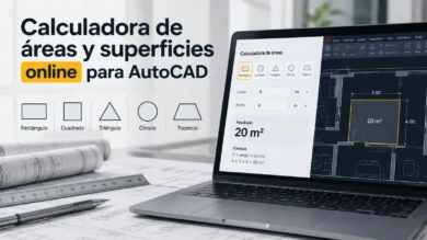 Calculadora de áreas y superficies online para AutoCAD