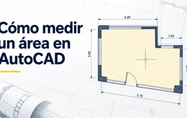 Cómo medir y calcular área en AutoCAD