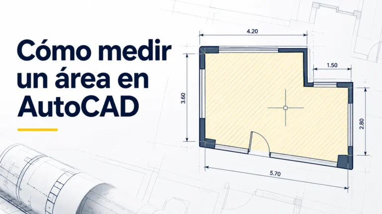 Calcular área en AutoCAD - Cómo medir y calcular área en AutoCAD - área