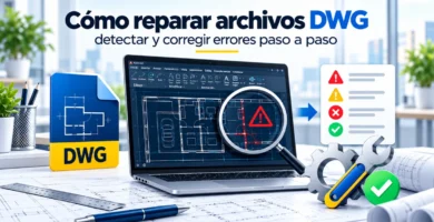Reparar archivos DWG - Cómo reparar archivos DWG: detectar y corregir errores paso a paso