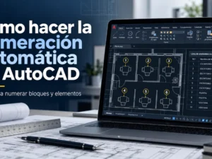 Cómo hacer la numeración automática en AutoCAD: guía para numerar bloques y elementos