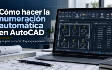 Cómo hacer la numeración automática en AutoCAD: guía para numerar bloques y elementos