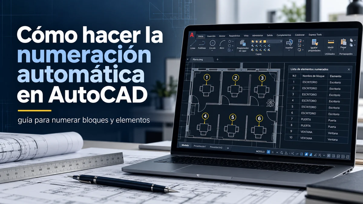 Cómo hacer la numeración automática - Bloque