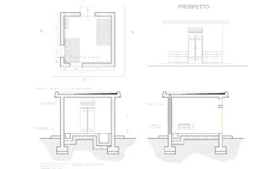 Bloques caseta técnica ventilada DWG: descarga